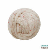 Baby Knitted Dotted Wrap W035 | Off White